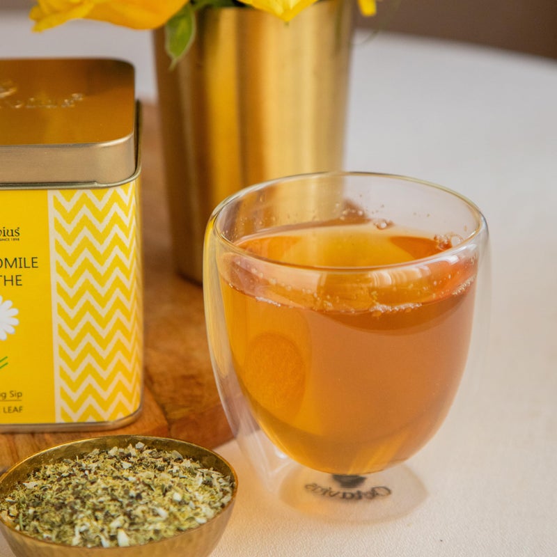 Octavius Chamomile Soothe Loose Leaf Tea - 75Gms - Image 5