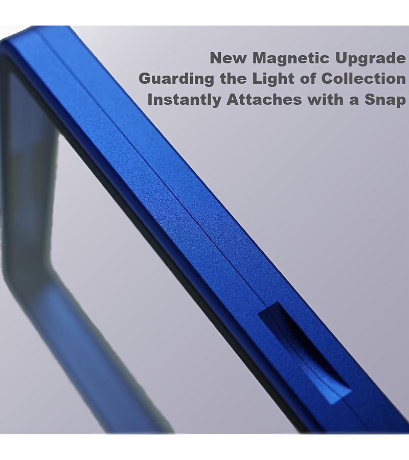 Orange PSA 35pt Magnetic Ballerina Card Protector Box Double Sided Tempered Glass Stackable - Image 5