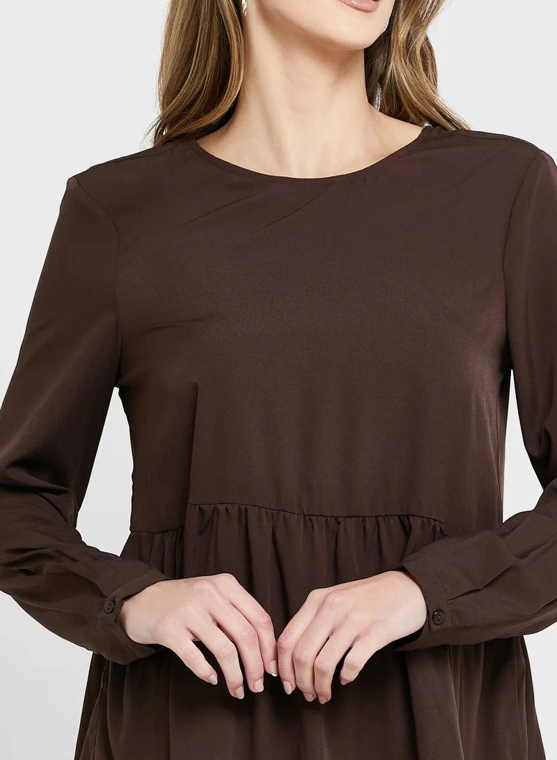 VERO MODA Tiered Knitted Dress