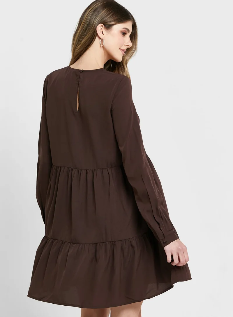 VERO MODA Tiered Knitted Dress