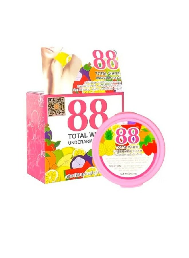 88 Total White Pink Underarm Brightening Cream – 35 g - Image 1