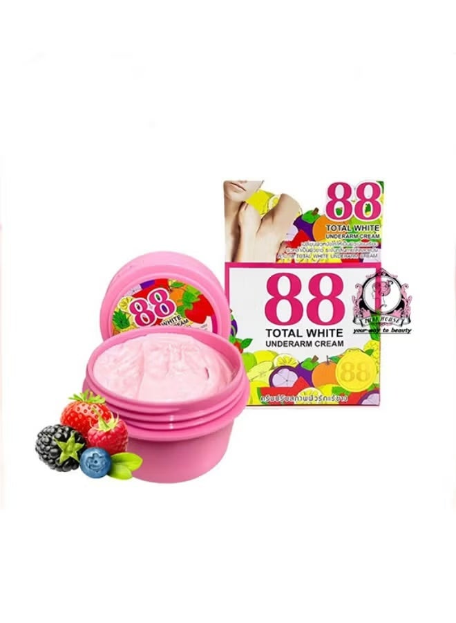 88 Total White Pink Underarm Brightening Cream – 35 g - Image 3