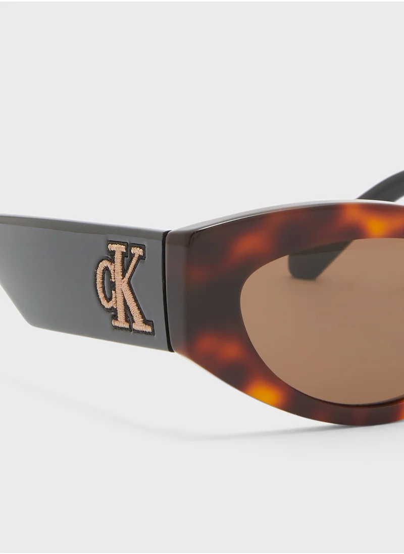 Calvin Klein Jeans Butterfly Sunglasses