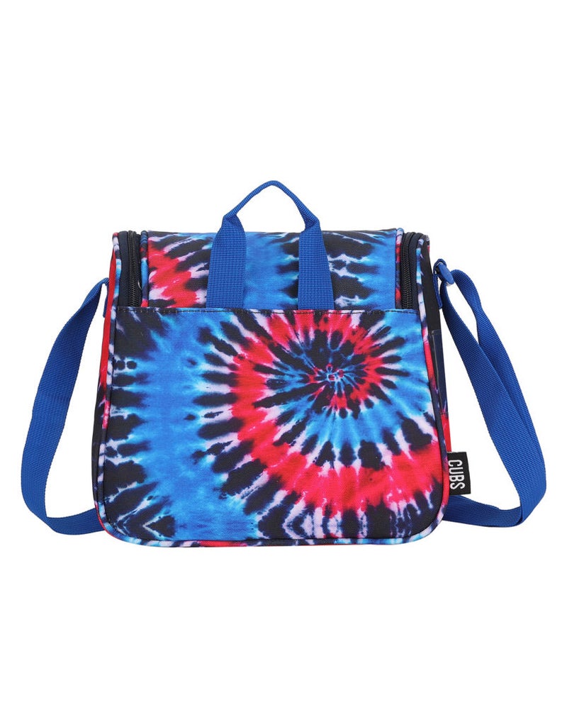 CUBS Tie Dyed Waterproof lunch bag with adjustable shoulder strap carrying your favorite meals to school, work or while traveling - Image 2
