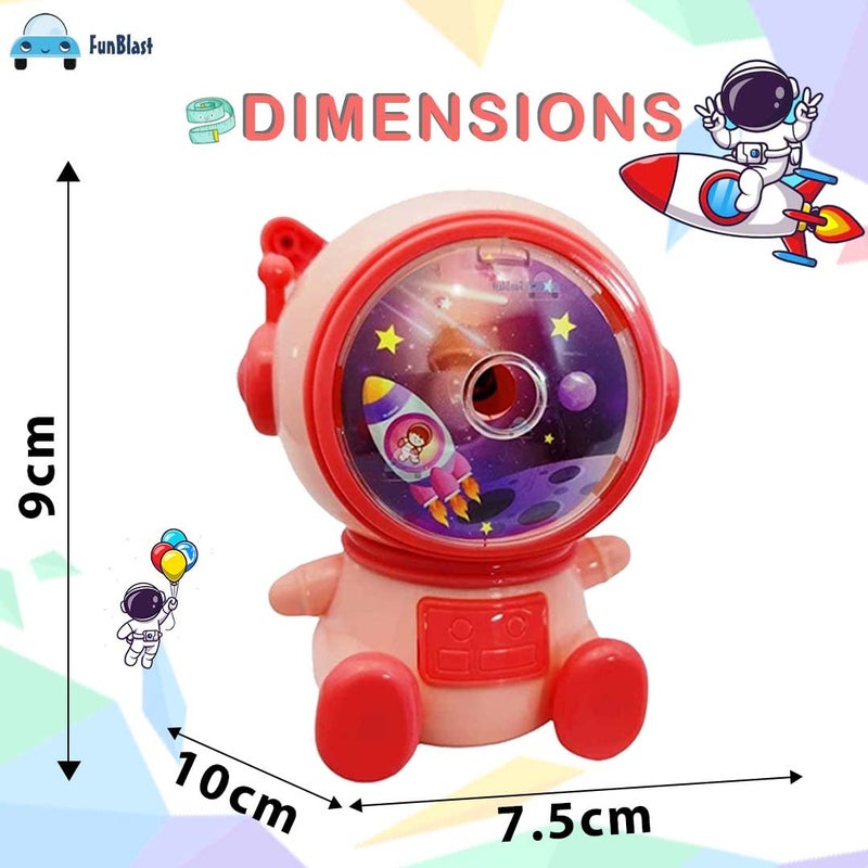 FunBlast FunBlast Sharpener for Kids Pencil Sharpener Table Sharpener Machine Birthday Return Gift Sharpeners for School Supply and Office Pink Color - Image 5