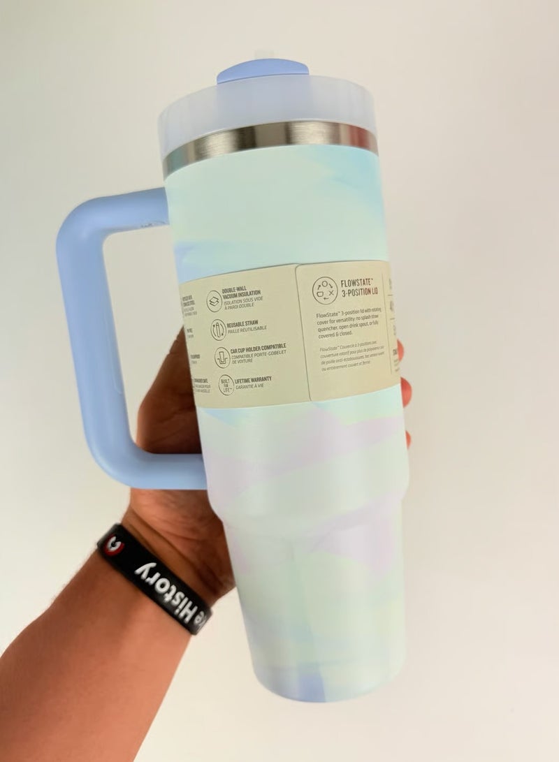 Stanley Quencher H2.0 Flow State Stainless Steel Vacuum Insulated Tumbler with Lid and Straw for Water, Iced Tea or Coffee, Smoothie and More, 30 oz - Image 4