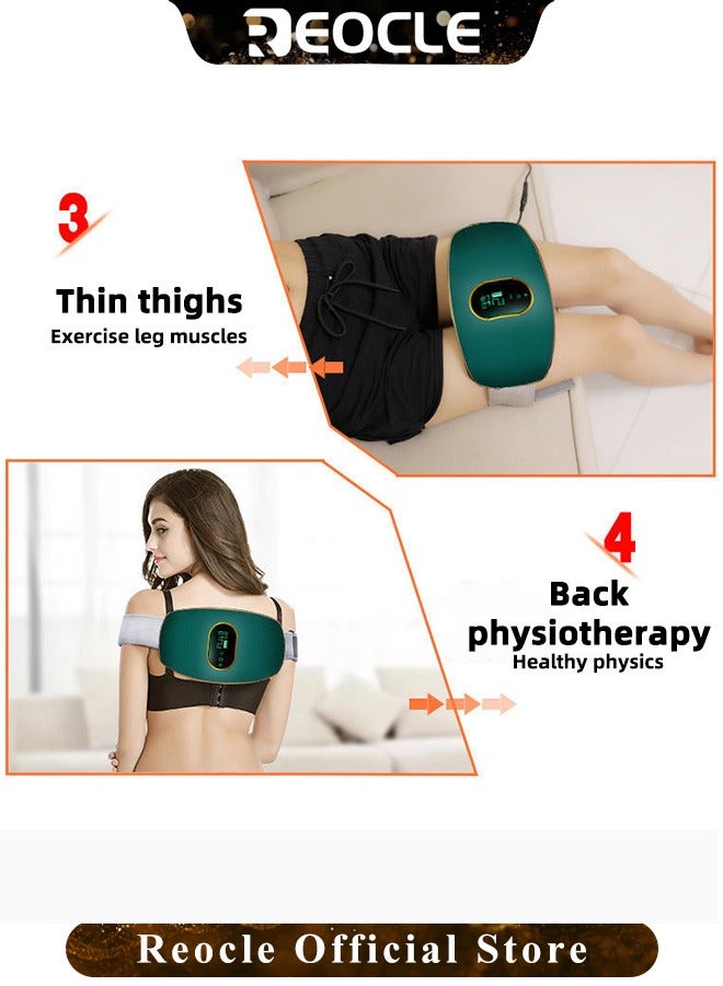 Slimming Belt Weight Loss Machine Adjustable Vibration Massage Belly Fat Weight Loss Machine with 3 Massage Modes for Women Men