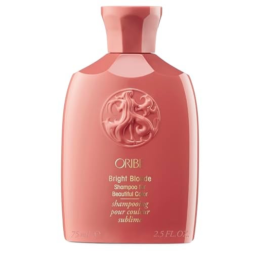 ORIBE Bight Blonde Shampoo for Beautiful Color | Purple Toning Shampoo | Cleanses and Restores Radiance to Blonde Hair | 2.5 oz - Image 1