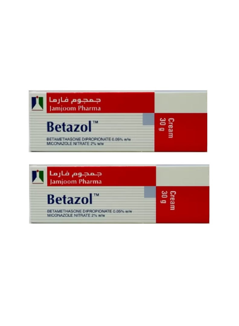 Betazol Cream 30g Twin Pack (2 x 30g)