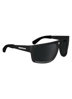 Calvin Klein Jeans FULL RIM BIO INJ-G820 MODIFIED RECTANGLE CALVIN KLEIN JEANS SUN CKJ24605S  6014 (001) BLACK  - Image 3