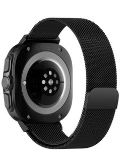 keloray Compatible with Galaxy Watch Ultra Bands 47mm(2024) for Women Men, Metal Mesh Milanese Loop Magnetic Clasp Adjustable Strap Replacement for Samsung Galaxy Watch 7 Ultra 47 mm  - Image 3