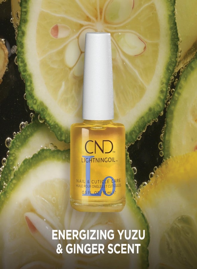 CND LIGHTNINGOIL, Lightning-fast absorption & hydration, nail & cuticle care, 0.5 fl oz - Image 4