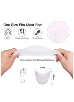 KASTWAVE Silicone Gel Toe Caps, Soft Protectors Covers, Metatarsal Pads Ballet Pointe Pads with Forefoot Cushion 2 Pairs  - Image 2