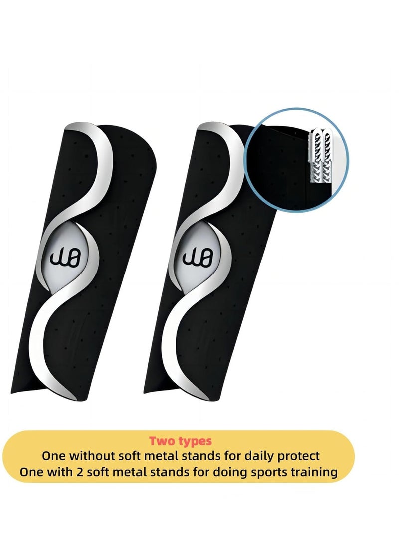 KASTWAVE - Finger Splint, Sleeves Protector, Finger Guard, Finger Buddy Bands, Compression Elastic Adjustable Finger Support Brace for Basketball Volleyball Tennis Baseball (Small, black) - Image 1