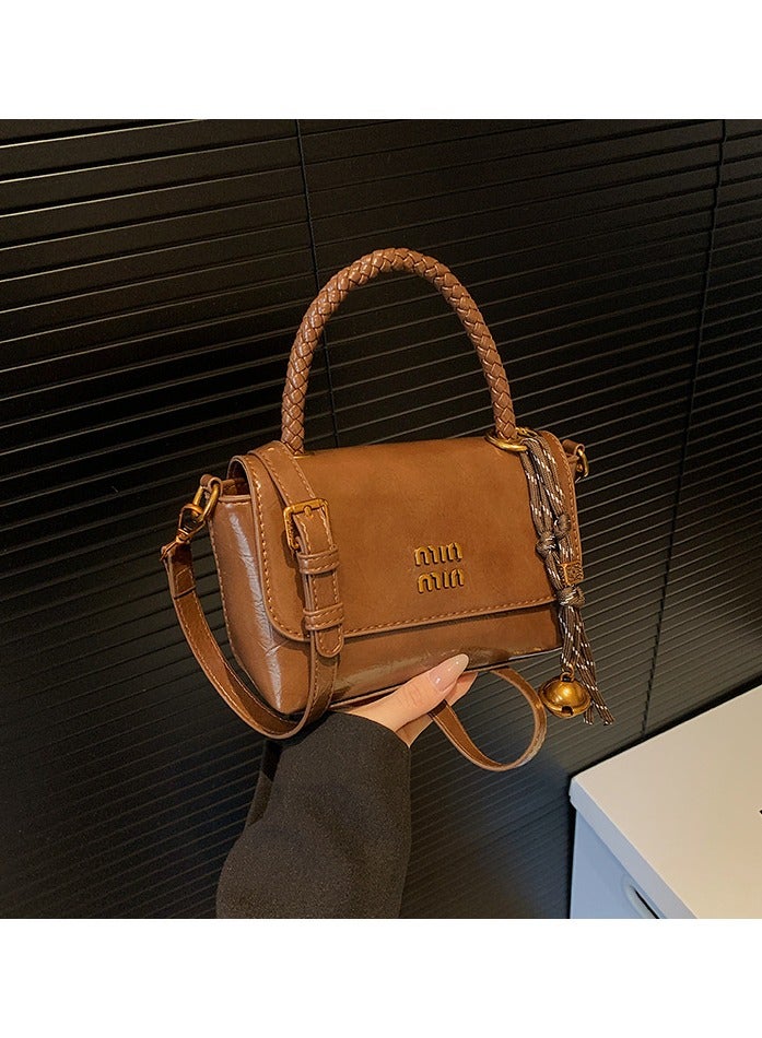 Mark Fairwhale New Fashionable And Minimalist Hand-held Single-shoulder And Crossbody Bag 