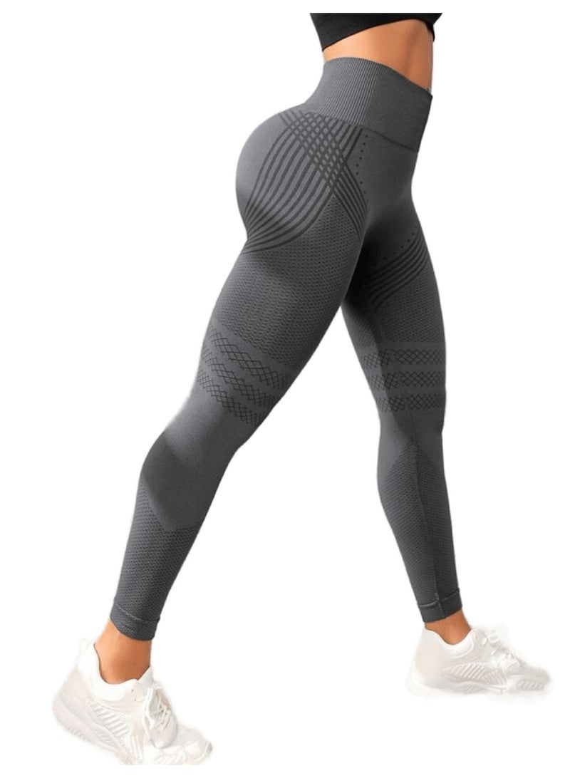 Sweet Cathy Scrunch Butt Lifting Yoga Pants Seamless Leggings High Waist Tummy Control Workout Gym for Women - Image 2