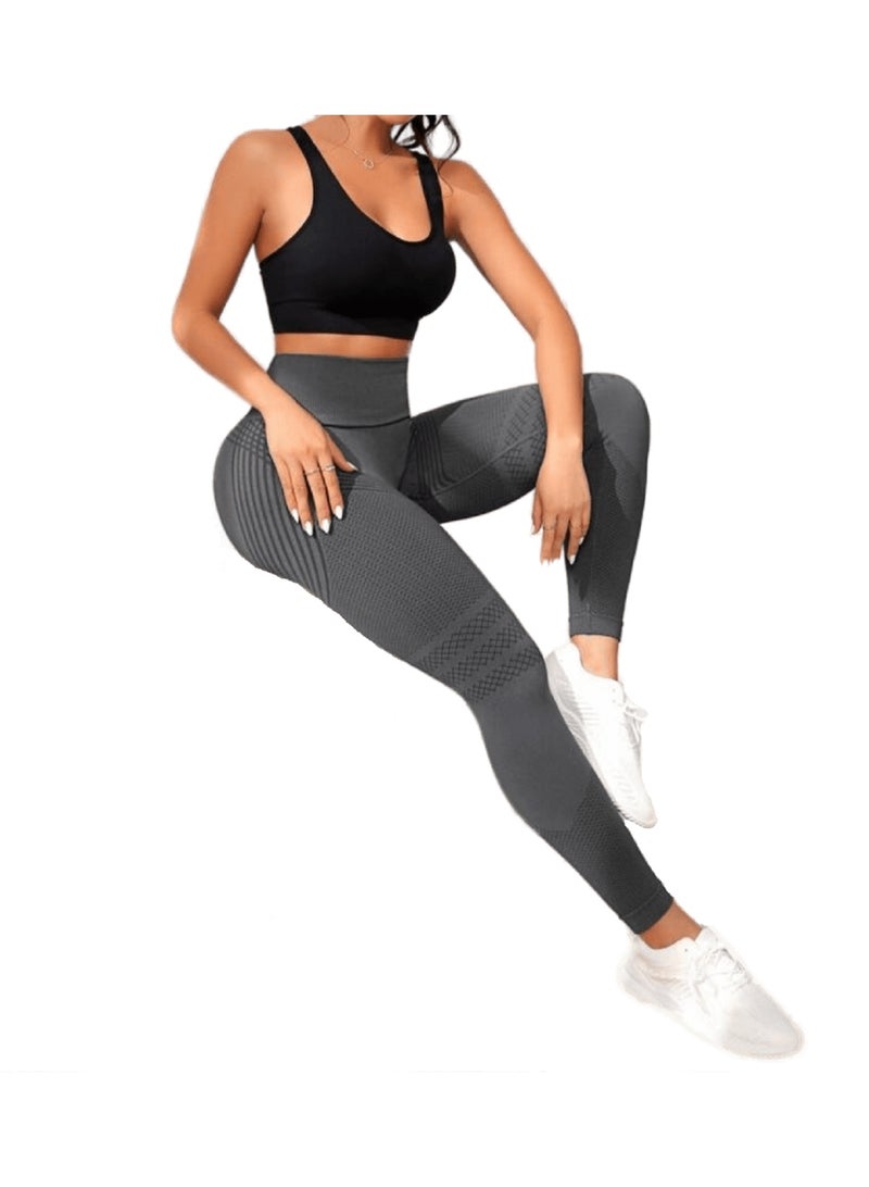 Sweet Cathy Scrunch Butt Lifting Yoga Pants Seamless Leggings High Waist Tummy Control Workout Gym for Women - Image 5