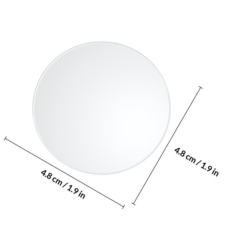 Frameless 360 Degree Rotatable Car Blind Spot Mirror Wide Angle Auxiliary Rear View Mirror Pair - Image 3