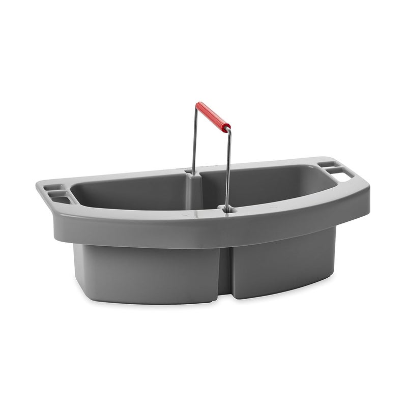 Rubbermaid Rubbermaid Commercial BRUTE Maid Caddy compatible with BRUTE 44 GAL Containers Gray for Cleaning Tool Storage for WipesSpray BottlesBrushesDustpansScrubbersGloves  - Image 1