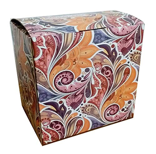 Real Art wall Hanging Ceramic Plates 10" - 1 pc set Gift packing Box Modern Designs (Design 3) - Image 3
