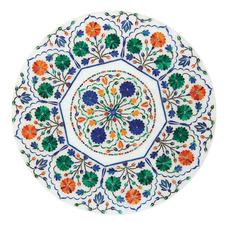 Real Art wall Hanging Ceramic Plates 10" - 1 pc set Gift packing Box Modern Designs (Design 3) - Image 4