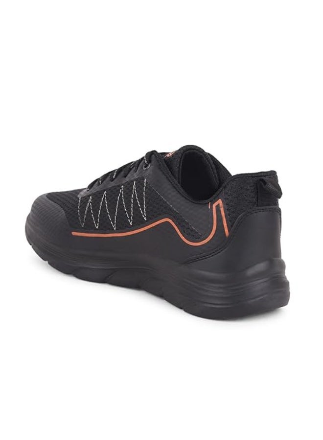 Liberty LEAP7X ZIGGY-1E Sports Shoes for Men with Mesh Upper | EVA Sole Lacing Running Shoes | Memory Foam Insole | Walking, Gym, Outdoor Wear | Quick-Wear Elastic Laces | Comfortable Footbed - Image 4