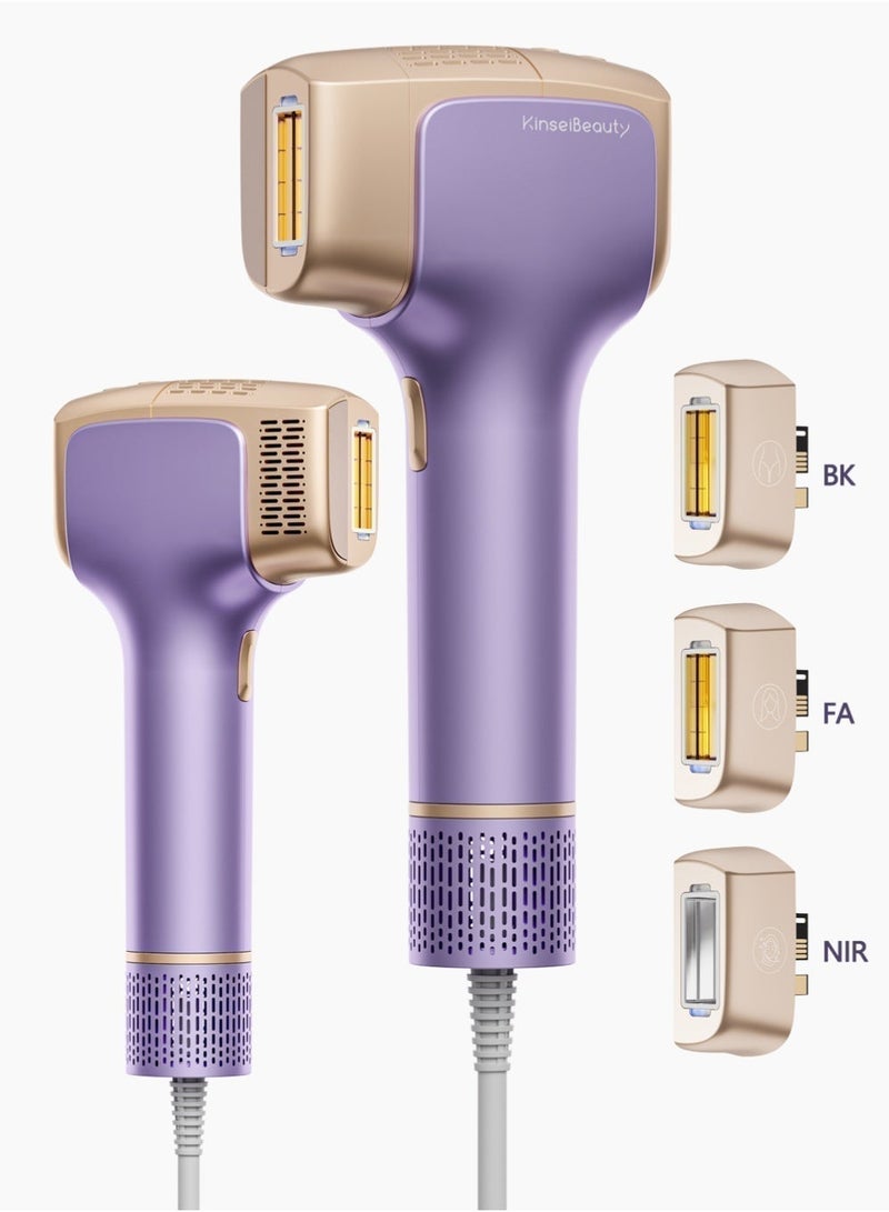 KinseiBeauty New T36 Hair Removal IPL Laser Epilator ICE Cold 999999 Flashes Automatic Home Use Remover For Women Men Body Depilador a lasere - Image 1
