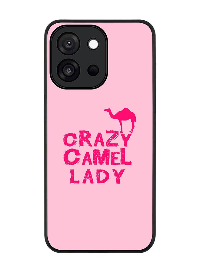 Stylizedd For OnePlus 13s / 13T Case,Slim fit Camera Protection, Shockproof Thin Phone cover  - Crazy Camel Lady - Image 1