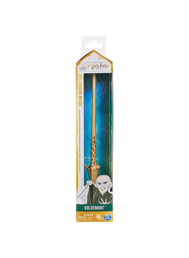 Wizarding World Harry Potter, 12-inch Spellbinding Voldemort Magic Wand with Collectible Spell Card, Kids Toys for Ages 6 and up - Image 2