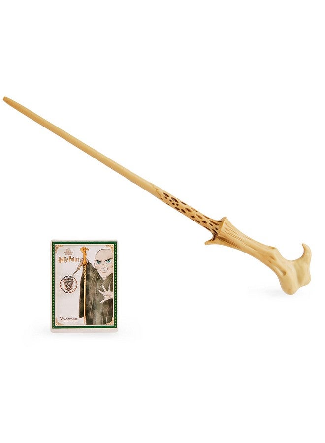 Wizarding World Harry Potter, 12-inch Spellbinding Voldemort Magic Wand with Collectible Spell Card, Kids Toys for Ages 6 and up - Image 1
