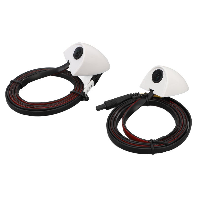 Car Blind Spot Camera: Black 80-Degree Wide Angle - HD Image Quality Side View Camera for Low Light Driving, Universal Vehicle Use - Image 4