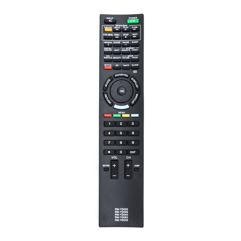 Beyution New Replaced Remote Control RM-YD025 RM-YD024 RM-YD018 RM-YD021 RM-YD017 RM-YD014 RM-YD028 RM-YD027 RM-Yd156 RM-YD026 fit for Sony BRAVIA LCD TV KDL-19M4000 KDL-22L4000 KDL-32L4000 KDL-40S4100 - Image 5