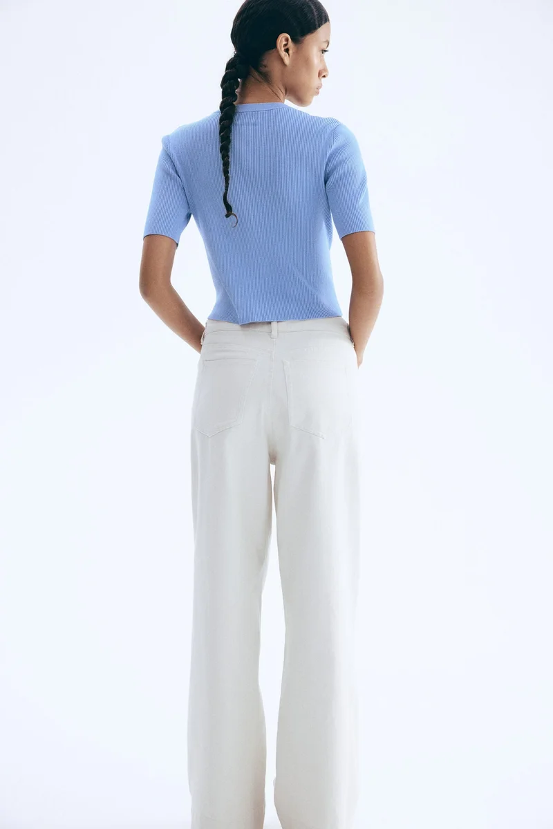 اتش اند ام كارديغان بأكمام قصيرة