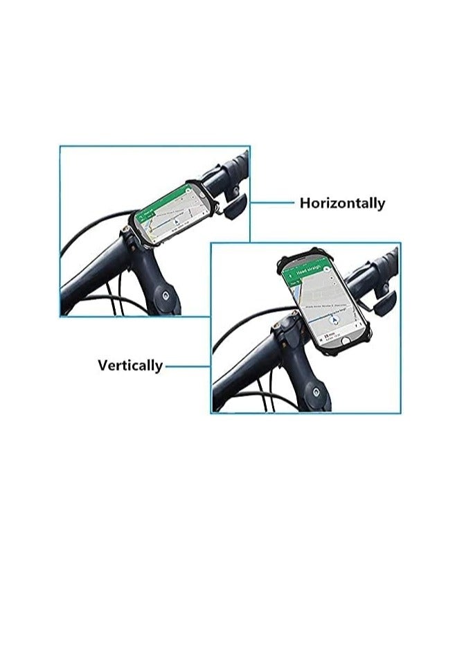 شواي ‎SHOWAY حامل هاتف للدراجة حامل الهاتف جبل دراجة الهاتف x جبل عالمي 360 درجة دوران دراجة نارية الهاتف جبل المقود سيليكون حامل الهاتف الخليوي ل Phone11ProMax Xs X XR 8 7 Plus - Image 4