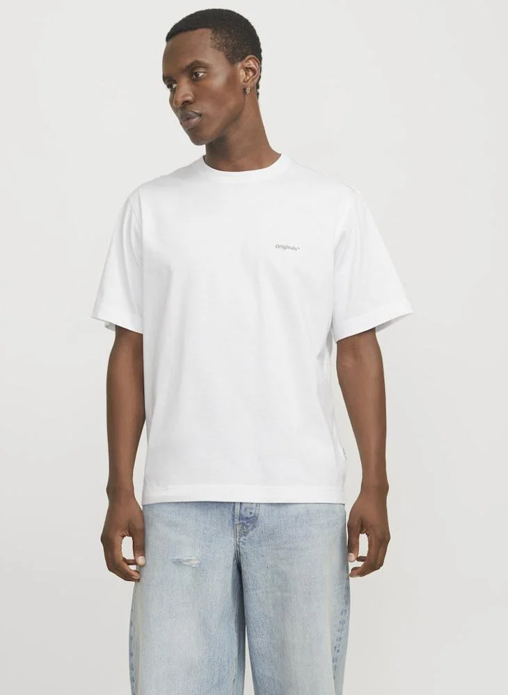 JACK & JONES Jorparos Easter Sketch Crew Neck T-Shirt