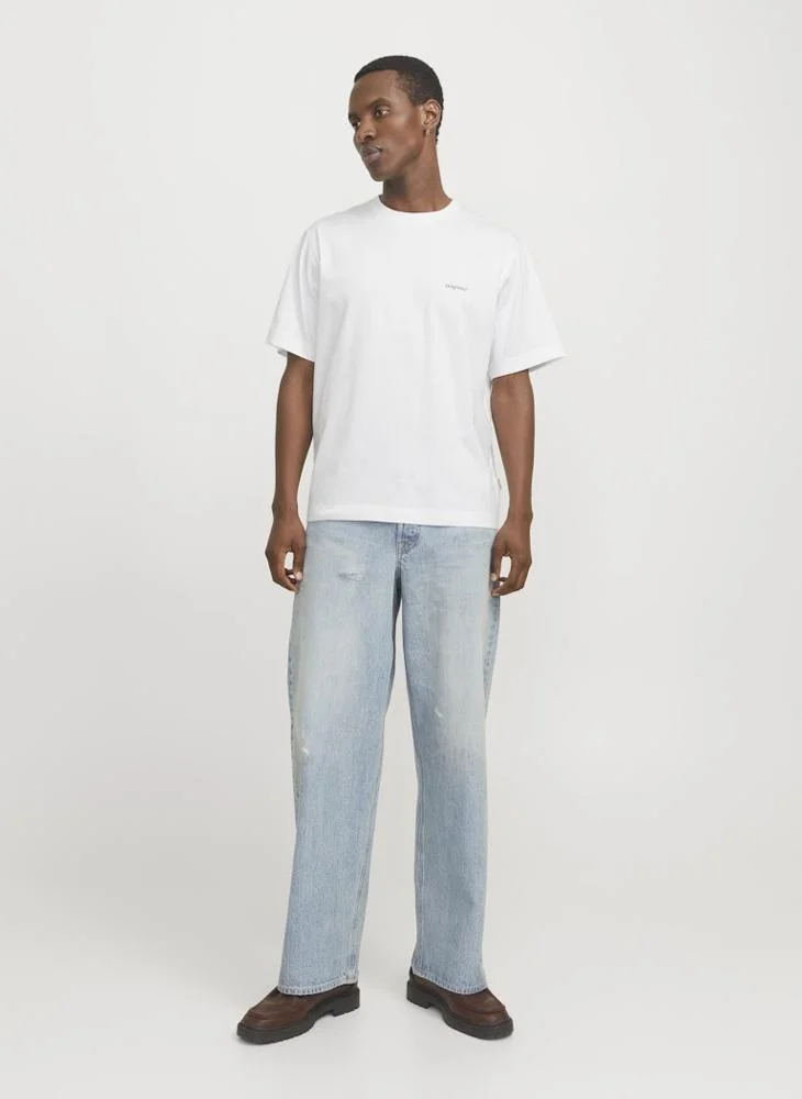 JACK & JONES Jorparos Easter Sketch Crew Neck T-Shirt
