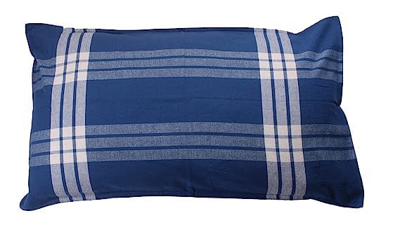 MAMRAJ 100% Cotton Hospital Bedsheet/Hospital Blanket/Hotel Bedsheet/Home use Single Size with 1 Pillow Cover (60 inch 90 inch) (Blue) - Image 5