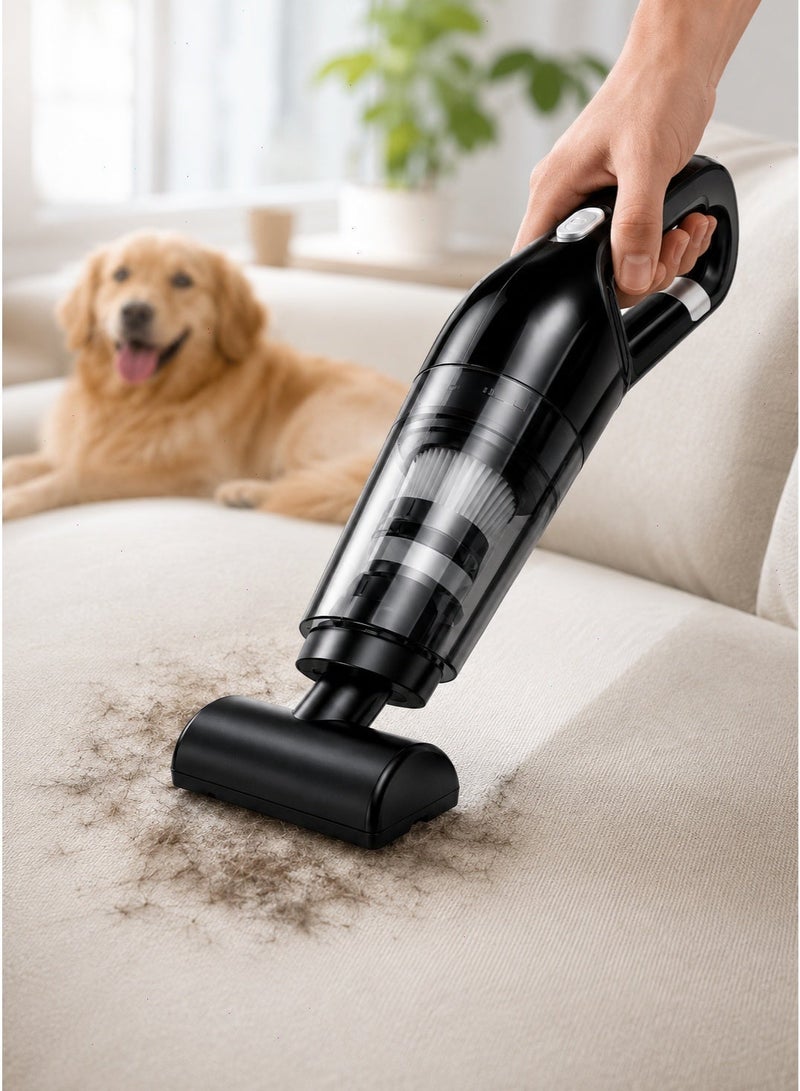 Vacuum cleaner Small, 120W. Suitable for use on bedroom beds, in cars, on sofas, and for clearing dust, hair, and other debris. - Image 2