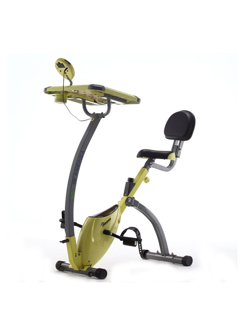 Generic Home Exercise Bike Super Quiet Two way Folding Magnetic Control Exercise Bike Spinning Bike With a Computer Desk  - Image 2