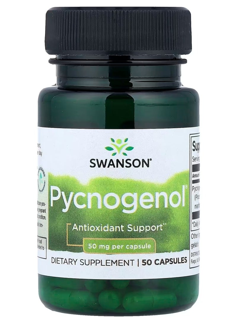 سوانسون، بيكنوغينول®، 50 ملغ، 50 كبسولة