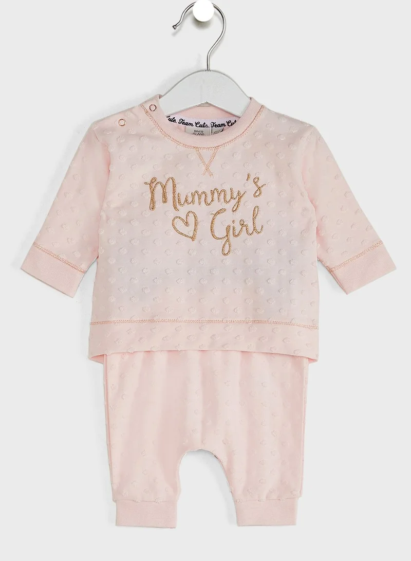RIVER ISLAND Infant Mummy's Girl Turban Set