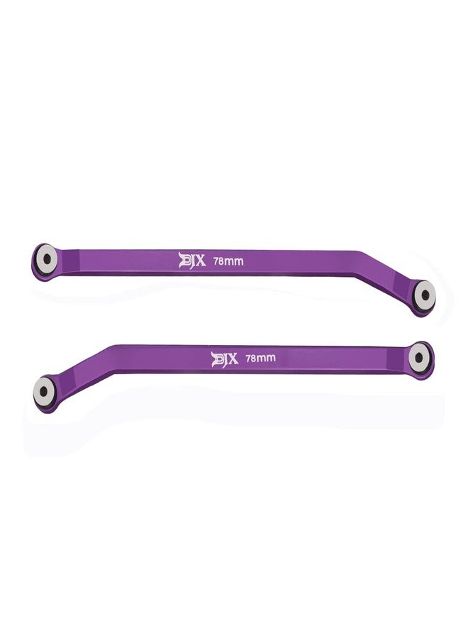 مجموعة وصلات هيكل من الألومنيوم عالية الخلوص لسيارة الزحف التي تعمل بالتحكم عن بعد Axial SCX24 Jeep JT Gladiator 1/24 (بنفسجي) - Image 5