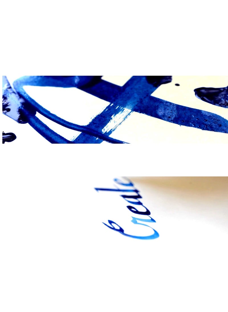Daler Rowney Calli Ink For Calligraphy Blue 29.5ml Content  - Image 2