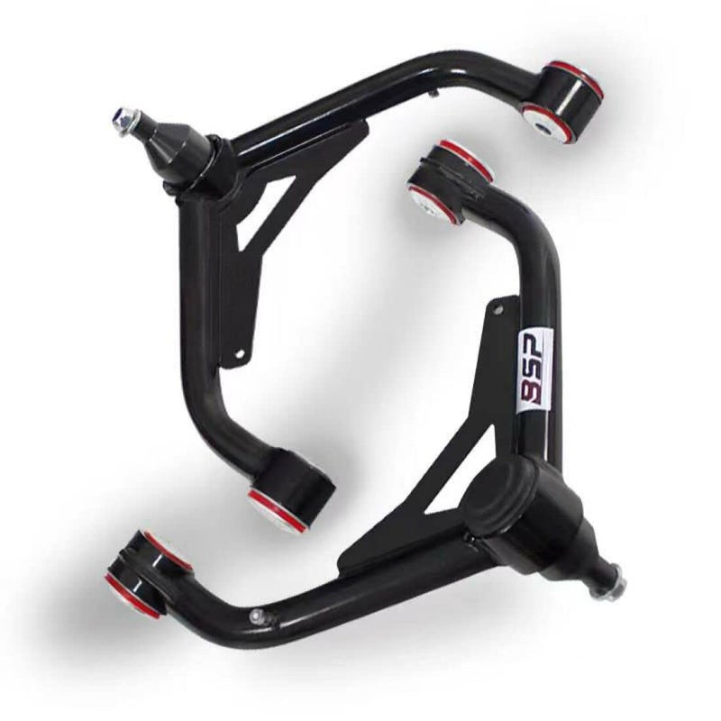 Pair Upper Control Arms for 24 Lift Kit Suspension Leveling Compatible for 20012010 Chevy CHEVROLET Silverado 2500HD 200710 GMC Sierra 2500HD 3500HD 20032009 Hummer H2