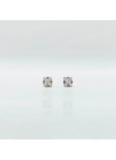 6 mm Cubic Zirconia Square | Stainless Steel | 18K Gold Plated - pzsku/Z5CFA34AB53A9C7384B74Z/45/_/1737458080/6e0a0909-5725-44b2-b9f5-4a57c3fd2f25