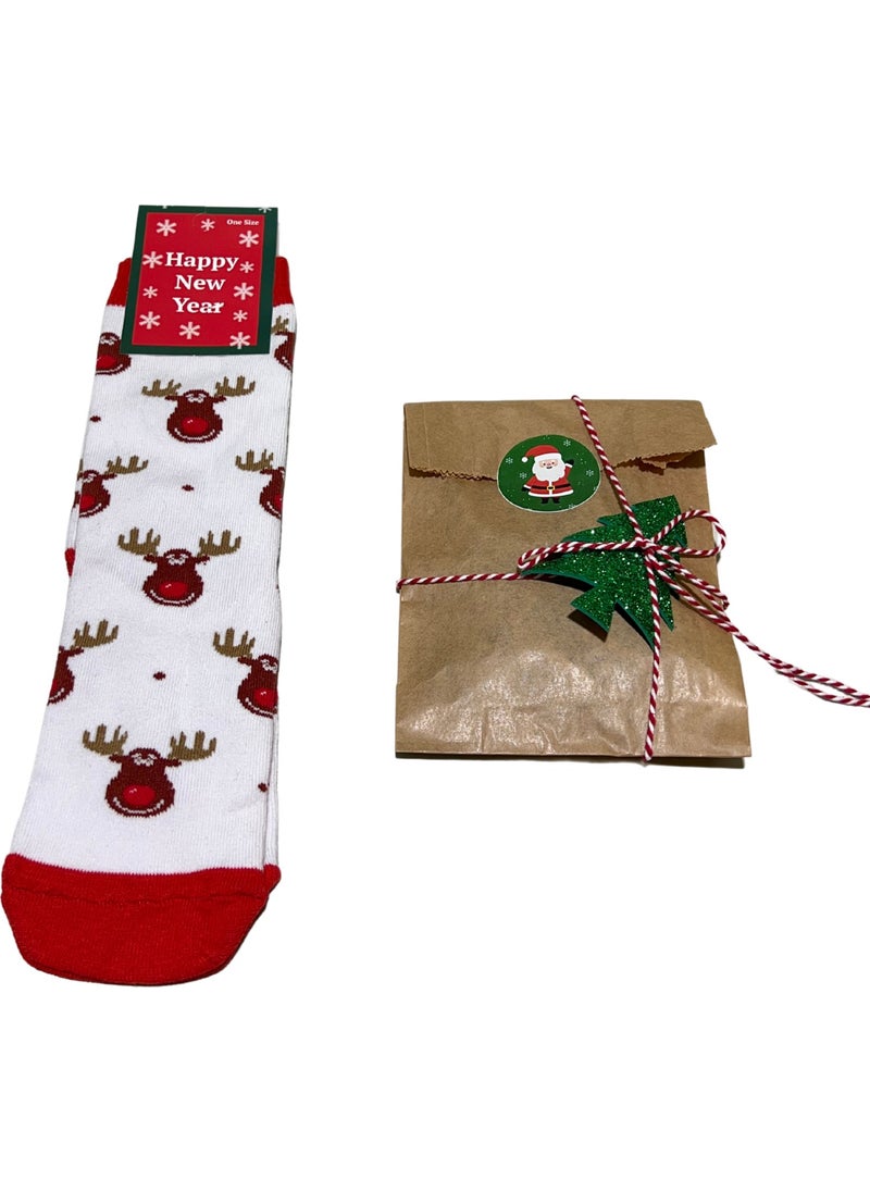 Lara Karma - New Year Themed Special Gift Package Socks - Image 1