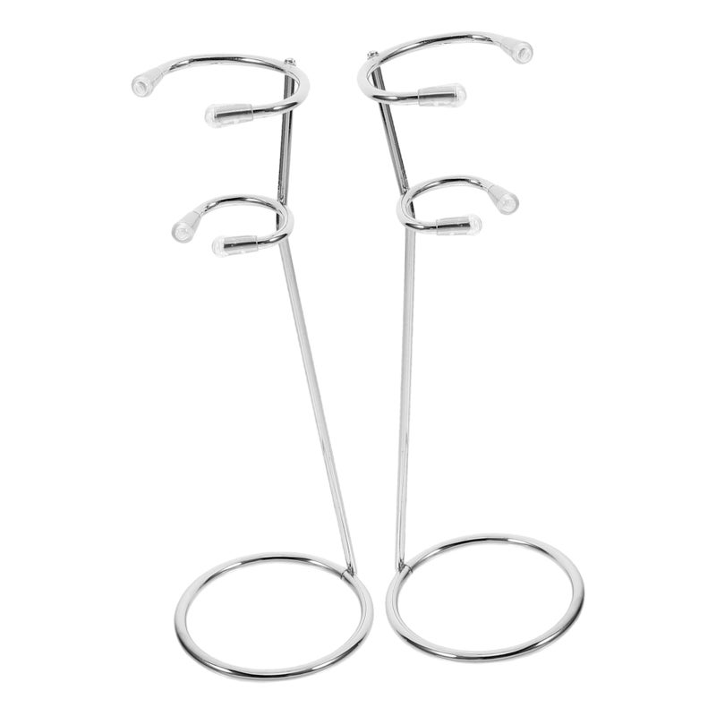 Stainless Steel Hand Blender Organizer Stand for Milk Frother and Mixer 2 Pieces - Image 2