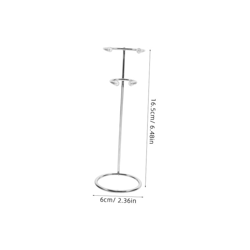 Stainless Steel Hand Blender Organizer Stand for Milk Frother and Mixer 2 Pieces - Image 3