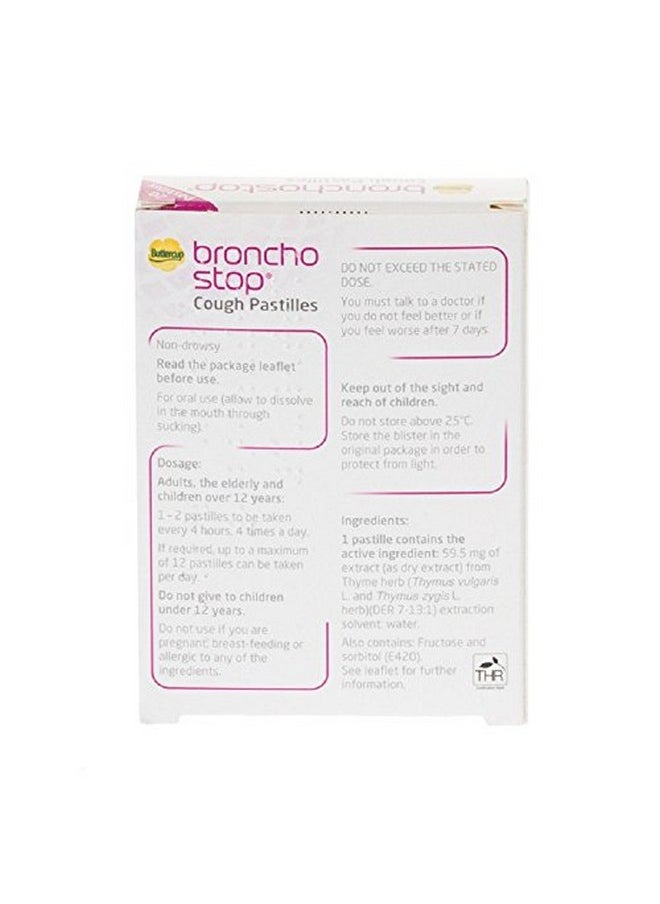Bronchostop - Buttercup Pastilles - Pack Of 20 - Image 1