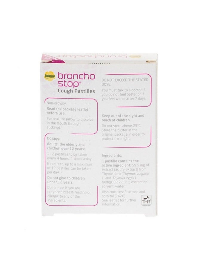 Bronchostop - Buttercup Pastilles - Pack Of 20 - Image 1